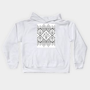 beautiful black and white Kids Hoodie